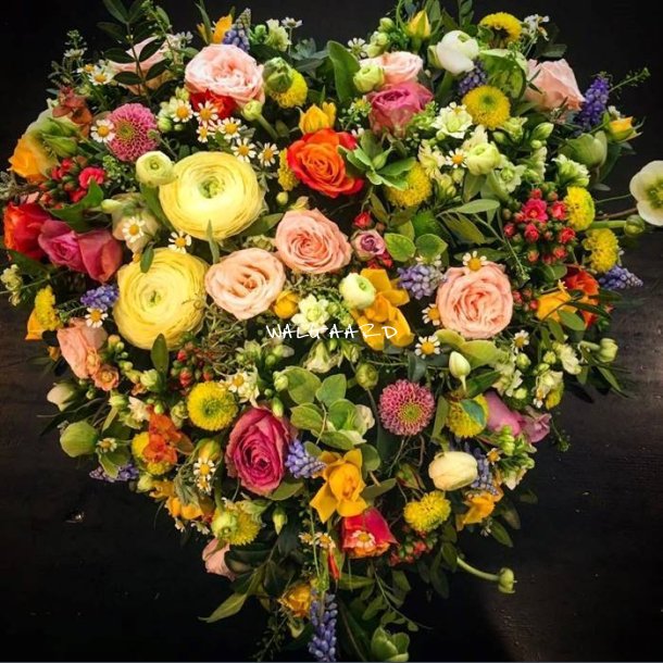 Sommer mix hjerte